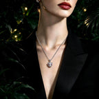 Collar Jaguar con Circonitas · Plata 925