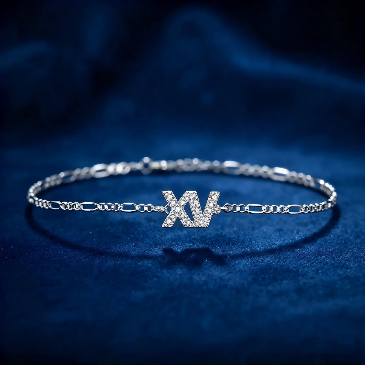 Pulsera XV Años · Regalo para Quinceañera · Plata 925