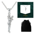 Collar Abrazo Eterno Mama E Hijo De Plata 925, Regalo Mamá Plateado