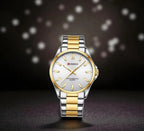 Reloj Hombre Plateado · Acero Inoxidable