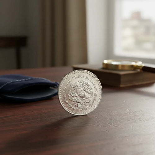 1/2 Onza De Plata Pura Libertad Del Año 1996