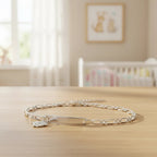 Esclava Niña con Dije 12 cm · Plata 925