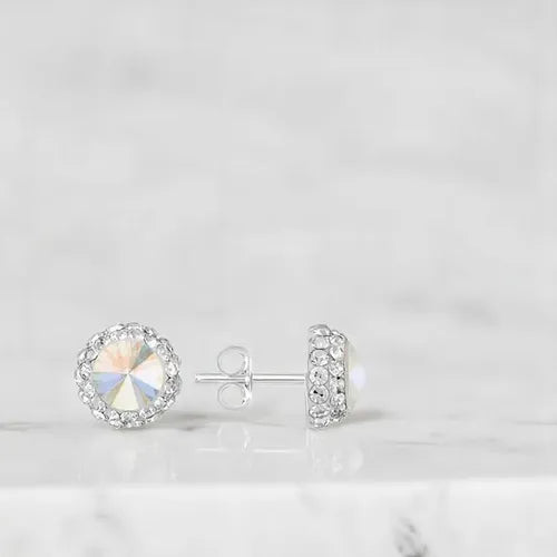 Aretes Broqueles De Plata 925 Para Fiestas