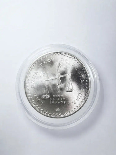 Onza Troy 1979 Plata Pura 925 De Colección