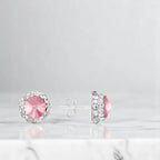 Aretes Broqueles de Fiesta · Plata 925