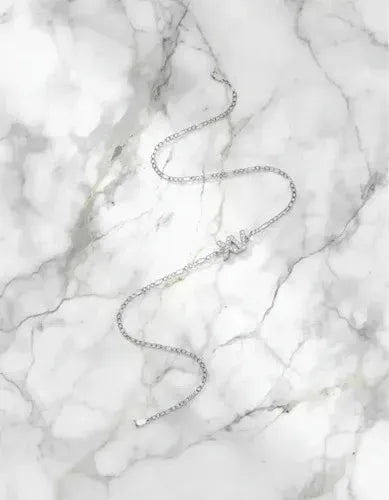 Pulsera De 15 Años Plata 925, Regalo Quinceañera Plateado 19 Cm