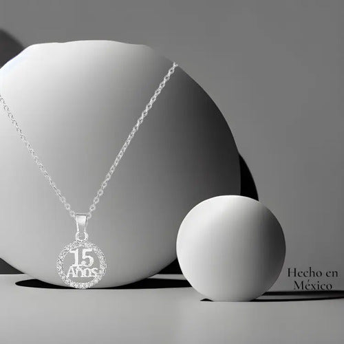 Regalo Para Quinceañera, Collar De Plata 925