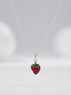 Collar Fresa · Plata 925