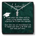 Regalo De Graduación Collar Y Dije Niña - Niño De Plata 925 Niño