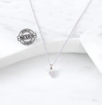 Collar Corazón · Mensaje de Papá para Hija · Plata 925
