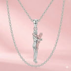 Collar Abrazo Eterno Mamá e Hija · Plata 925
