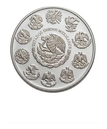 2 Onza De Plata Pura Libertad Del Año 2001