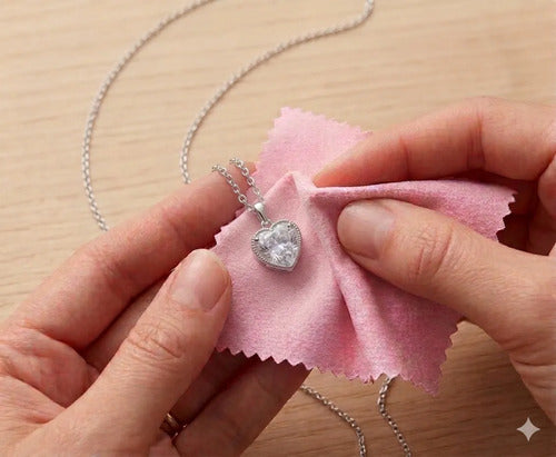 Collar Corazón Plata925, Regalo Para Mamá, Mensaje Especial Mamá