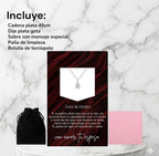 Collar Zirconita · Regalo de Aniversario · Plata