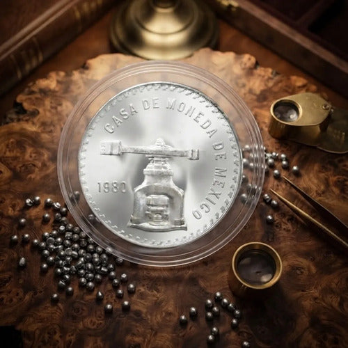 Onza Troy 1980 Plata Pura 925 De Colección