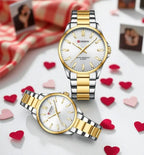 Reloj para Parejas · Acero Inoxidable