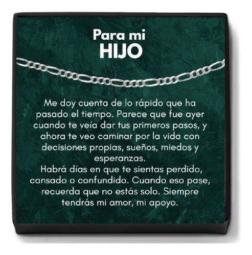 Regalo Para Hijo Pulso De Plata 925