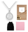 Collar Y Dije De 15 Años Mensaje Especial A Hija, Plata 925