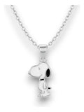 Collar De Snoopy De Plata 925 Plateado