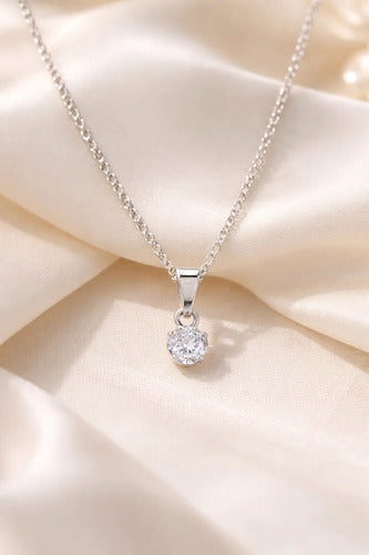 Regalo De Graduación Hija, Collar Plata Con Mensaje Especial