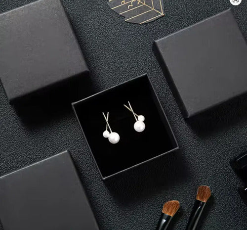 Cajas De Regalo Para Joyeria Color Negro 10 Piezas Negro