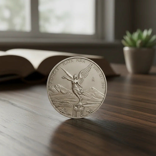 2 Onza De Plata Pura Libertad Del Año 2001
