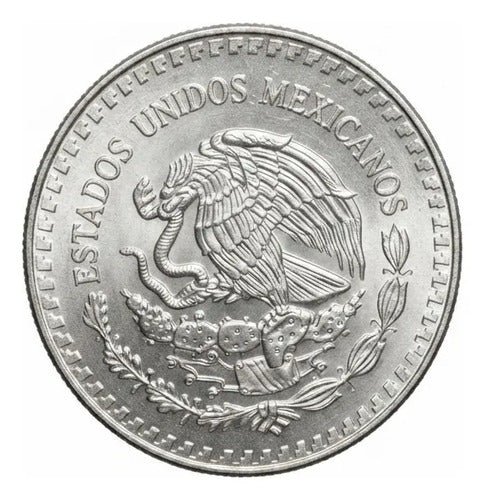 1/2 Onza De Plata Pura Libertad Del Año 1996