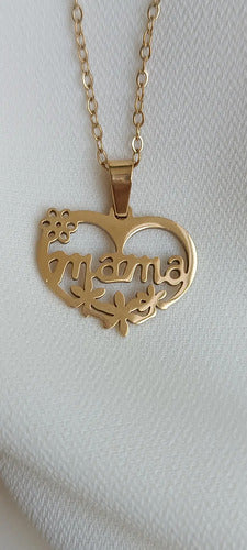 Joyas, El Día De La Madre, Aretes Y Cadena Te Amo Mama, Mom