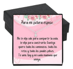 Collar Zirconia · Regalo para Futura Esposa · Plata