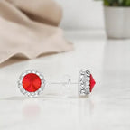 Aretes Broqueles de Fiesta · Plata 925