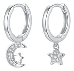 Huggies Estrella y Luna · Plata 925