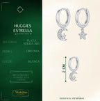 Huggies Estrella y Luna · Plata 925