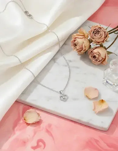 Collar De Corazón Para  Mi Hermosa Hija Con Caja Mamá