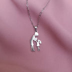 Collar Mamá e Hija Elegance · Acero Inoxidable