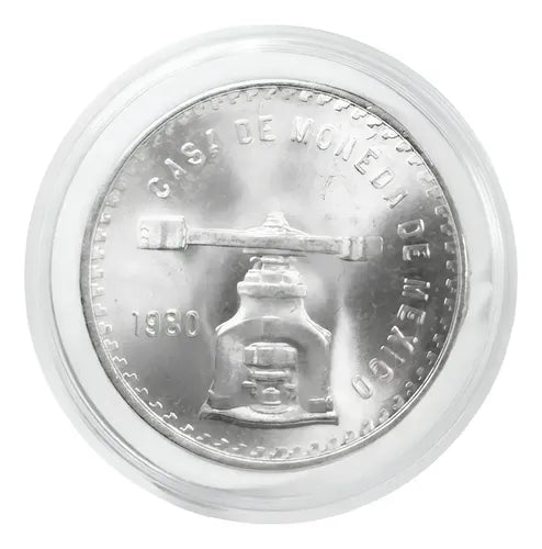 Onza Troy 1980 Plata Pura 925 De Colección