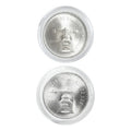 2 Onzas Troy 1979 y 1980 de Colección · Plata Pura